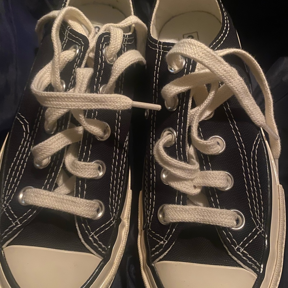 Converse Black and White Chuck Taylor Sneakers